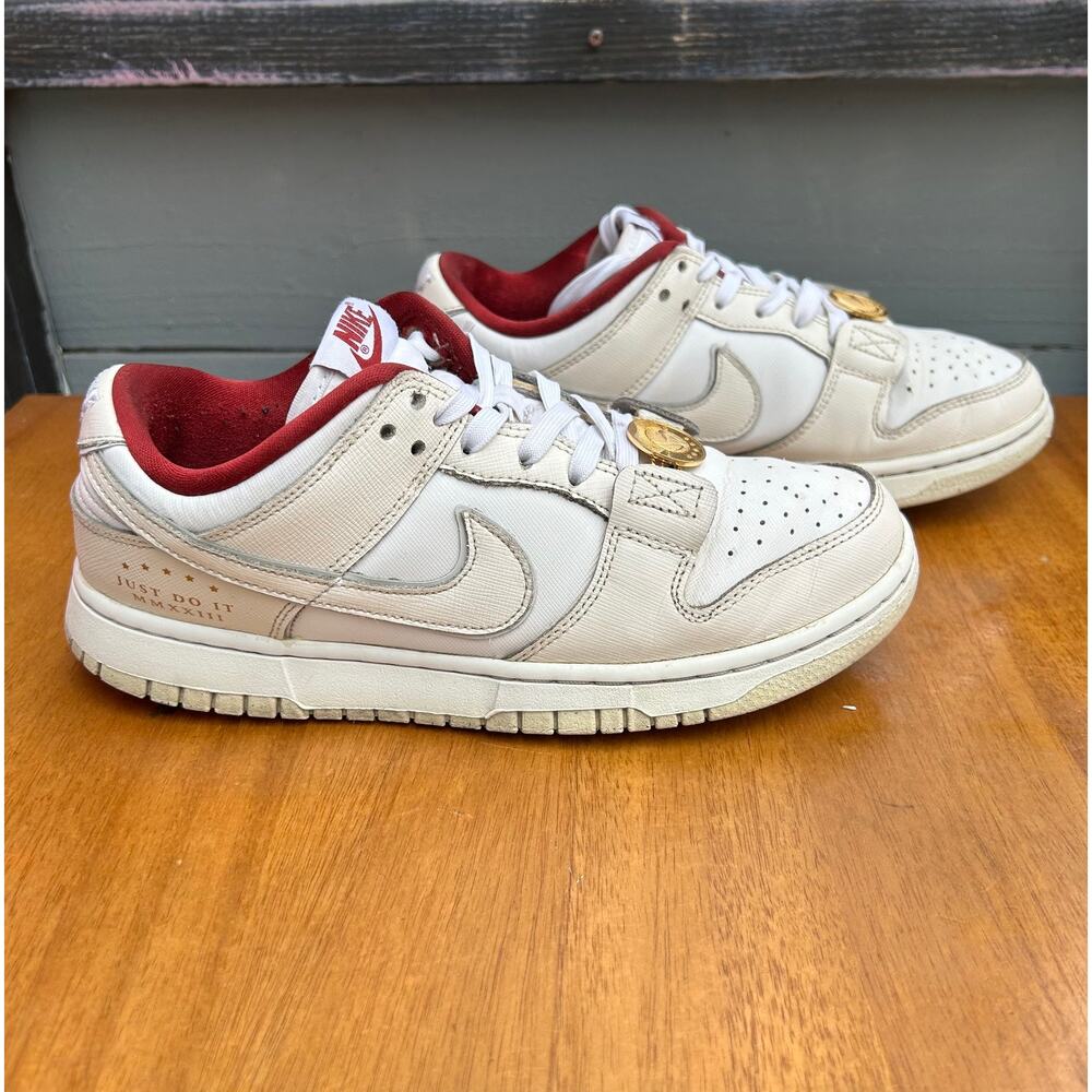 Nike Dunk Low 'Sisterhood" White Photon Dust 2023 Gold Women's 8 DV1160-100 - Picture 3 of 10